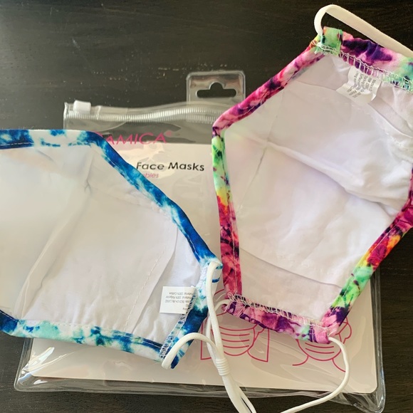 BRAND NEW UNUSED Tie Dye Reusable Face Masks - Picture 3 of 3